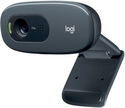 Logitech C270 Webcam HD mit Mikro, USB 3.0 und 1,5m Kabel neu ovp vom Händler