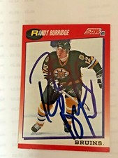 1991-92 Score Canadian Bilingual #102 Randy Burridge