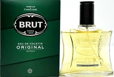 BRUT ORIGINAL EAU DE TOILETTE SPRAY FOR MEN 3.4 Oz / 100 ml BRAND NEW IN BOX!!!
