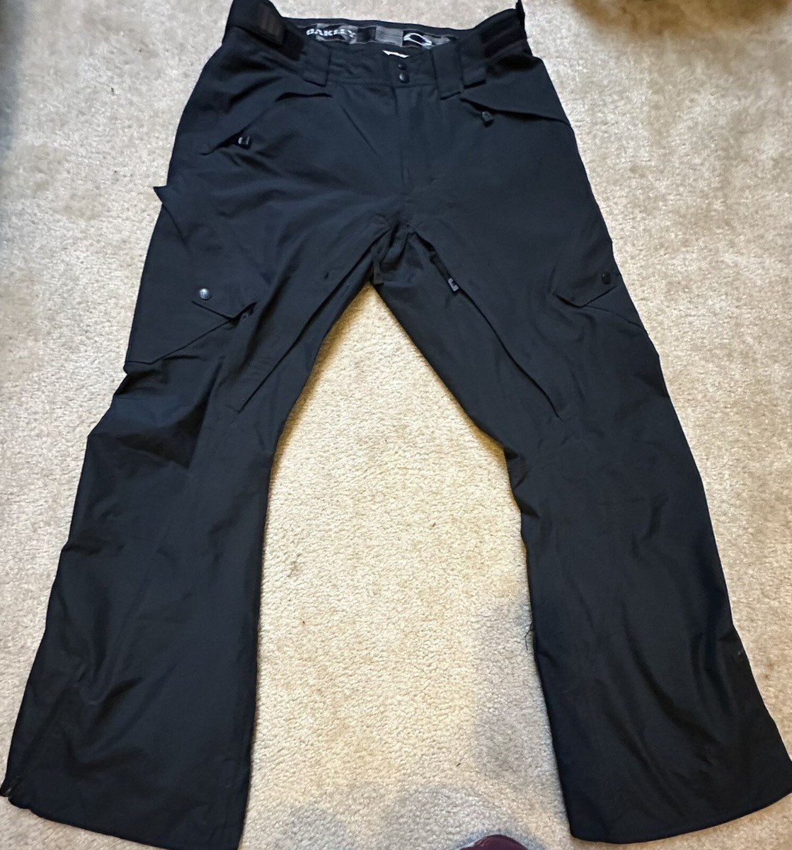 Oakley Gore-TexSkiing Snowboarding Shell Pants Black Men's Oakley Gore-TexSkiing Snowboarding Shell Pants Black Men's