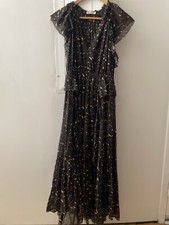 ulla johnson dress 4. Silk Dark Brown