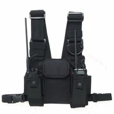 Tactical Radio Chest Harness - Multifunctional Two-Way Radio Chest Holster
