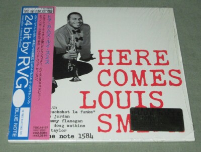Japan PROMO card sleeve CD Blue Note JAZZ Here Comes Louis Smith MORE LISTED