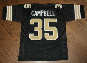 earl campbell saints jersey