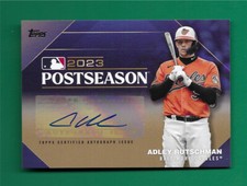 2024 Topps Series 1 Adley Rutschman Postseason Performance Auto Gold 05/25