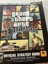 Grand Theft Auto San Andreas Strategy Guide Game Book