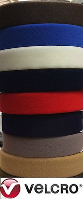 VELCRO  Marke, zum Aufnähen 25mm, 50mm, 100mm, verschiedene Farben