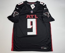 Large Michael Penix Jr  9 Vapor FUSE Jersey Black Atlanta Falcons Authentic