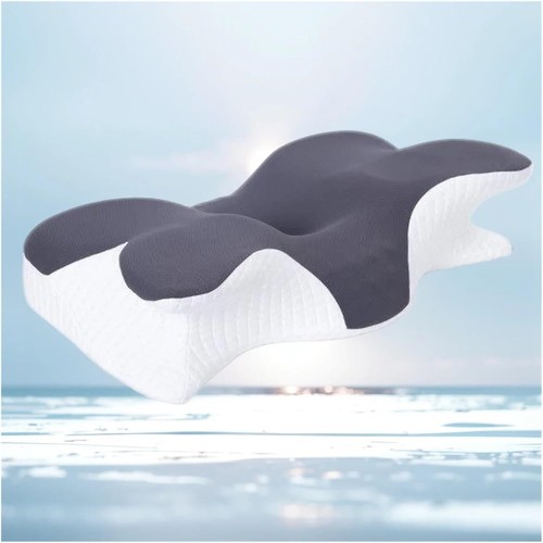 Ergonomic Memory-Foam Pillow for Neck Shoulder Pain Relief Sleeping Side Sleeper - Picture 12 of 13