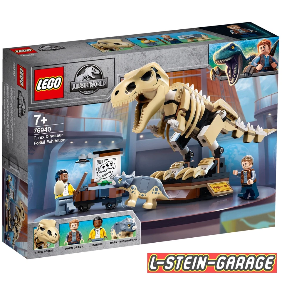 LEGO® Jurassic World 76940 T. Rex-Skelett in der Fossilienausstellung NEU & OVP