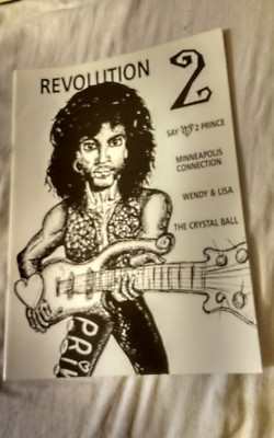 PRINCE FEATURED REVOLUTION ISSUE 2   MAGAZINE FANZINE 