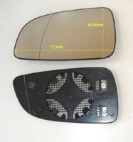 Spiegel Spiegelglas Links Opel Astra H Baujahr 2004-09/2009 Heizbar AsphäRisch