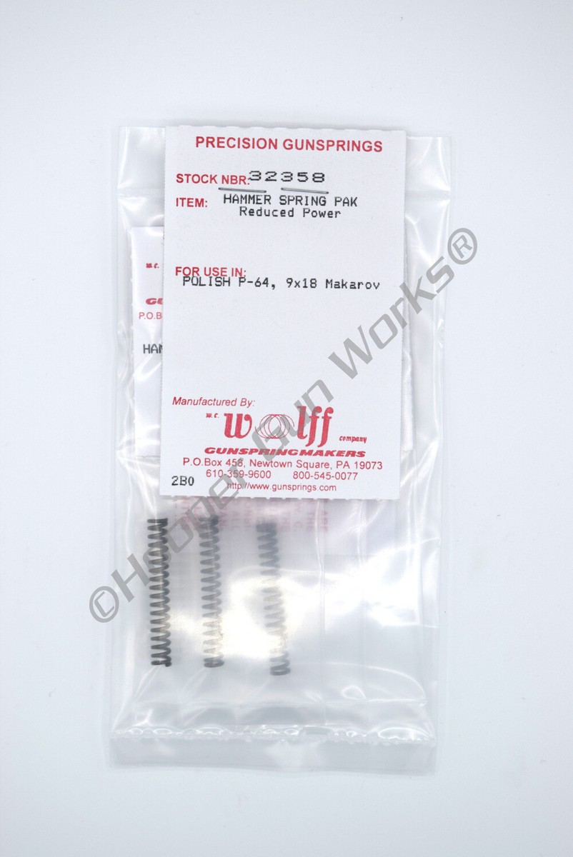 MOSSモスrevolverDOUBLE R161semi hammer Wolff POLISH P-64 9x18 MAKAROV RP HAMMR SPRING PAK 32358 | eBay