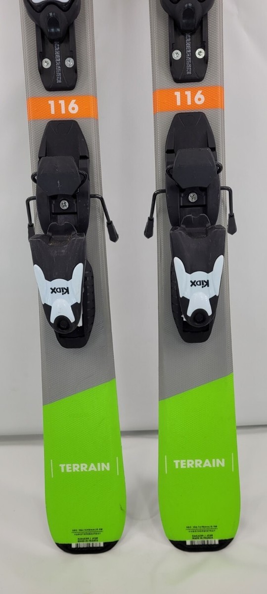 Rossignol TERRAIN 116cm Kids Skis w/ Look KIDX Bindings | eBay
