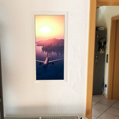 Stromkasten Magnet Bild Deko Stromverteiler Sicherungskasten Motiv Sunset