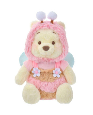 Japan Tokyo Disney Store limitiert Winnie Puuh Plüschtier (M) rosa NEU