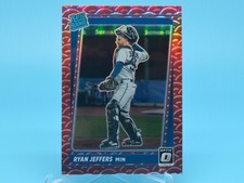2021 Donruss Optic RYAN JEFFERS Rated Rookie #93 Photon Prizm SSP • Twins