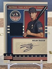 2023 Panini USA Baseball Stars & Stripes Development Program Auto Nolan Traeger