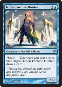 Triton Fortune Hunter x4 - Theros - NM-Mint, English - Theros