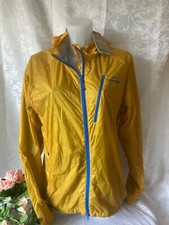 Kathmandu Mackenzie Women's Wind Shell Jacket In Yellow Size M New Free P&p!