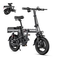 ENGWE T14 E-Bike 350W 48V 10AH Mini Folding Electric Bicycle 14'' Tire 22 Miles