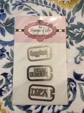 The Stamps of life dies  Happiness,    Best Friend,    Dream.  