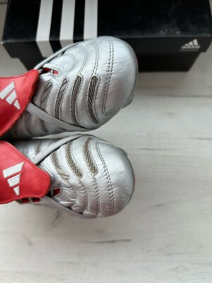 Adidas Predator Pulse David Beckham Silver Retro Rare Adidas Predator Pulse David Beckham Silver Retro Rare