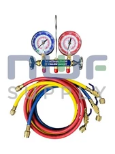 42201 Yellow Jacket Series 41 Manifold 3-1/8" Gauges