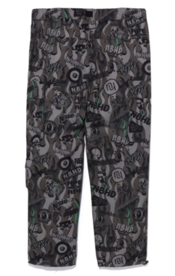 Bape x NEIGHBORHOOD Multi Pocket Track Pants Green 1J23-152-901 