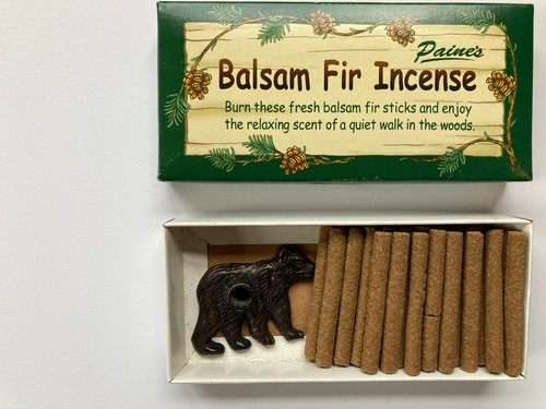 Paine’s Products Balsamtanne Räucherstäbchen Halter Bär Metallhalter Brennen Brennen