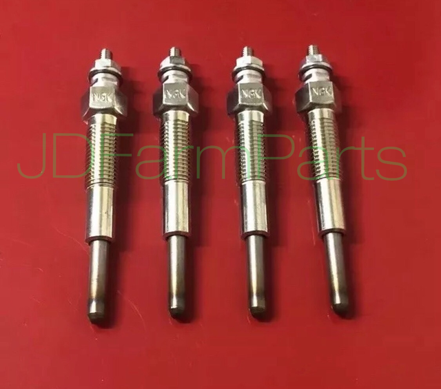 4 GLOW PLUGS FOR NEW HOLLAND TC29D TC29DA TC30 TC31DA TC33 TC33D TC34DA