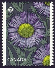 Canada sc#2979 Purple Daisies, Unit from Booklet - Used