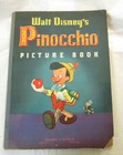 Vintage 1939 1940 Walt Disney's Pinocchio Picture Book Grosset & Dunlap