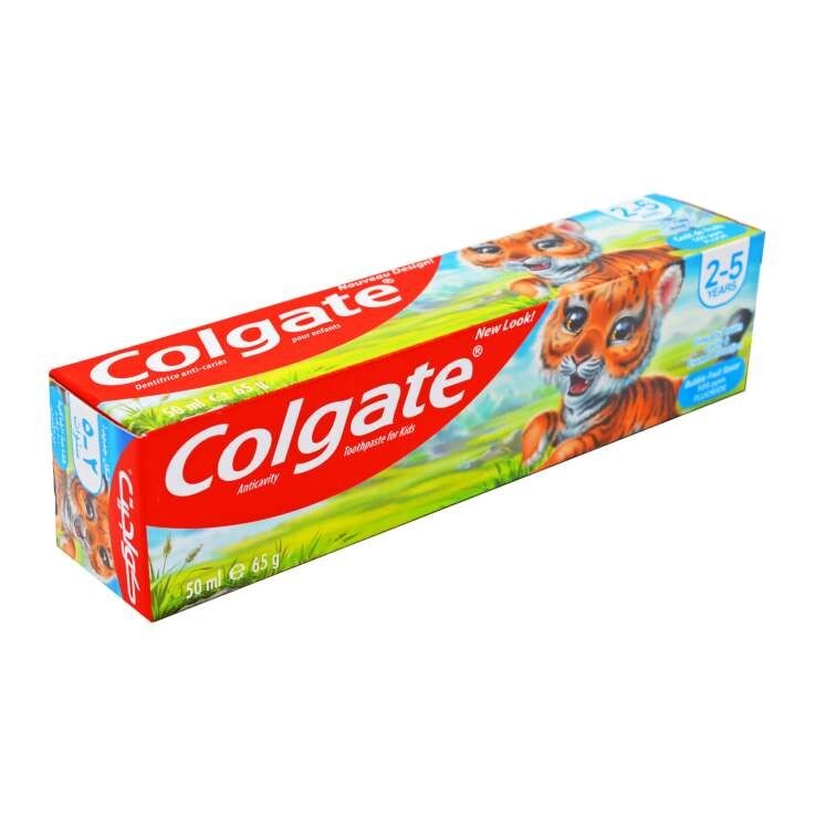 Colgate Anticavity Toothpaste For Kids Bubblefruit 2-5 Years 50ml BOGOF