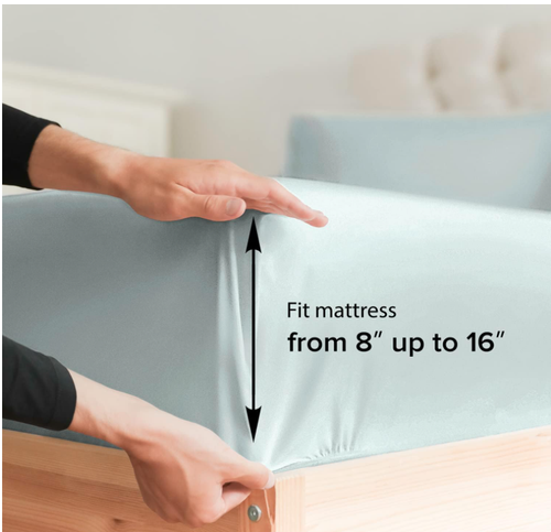 Queen Size 4 Piece Sheet Set - Comfy Breathable & Cooling Sheets - Hotel Luxury - Picture 102 of 308