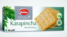 Munchee Karapincha/Curry Leaves Biscuits No Preservative added  Herbal Crackers