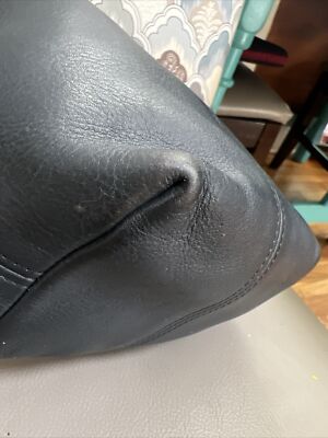 Coach 4130 Navy McDougal Legacy Vintage 1993 Crossbody Bucket Bag