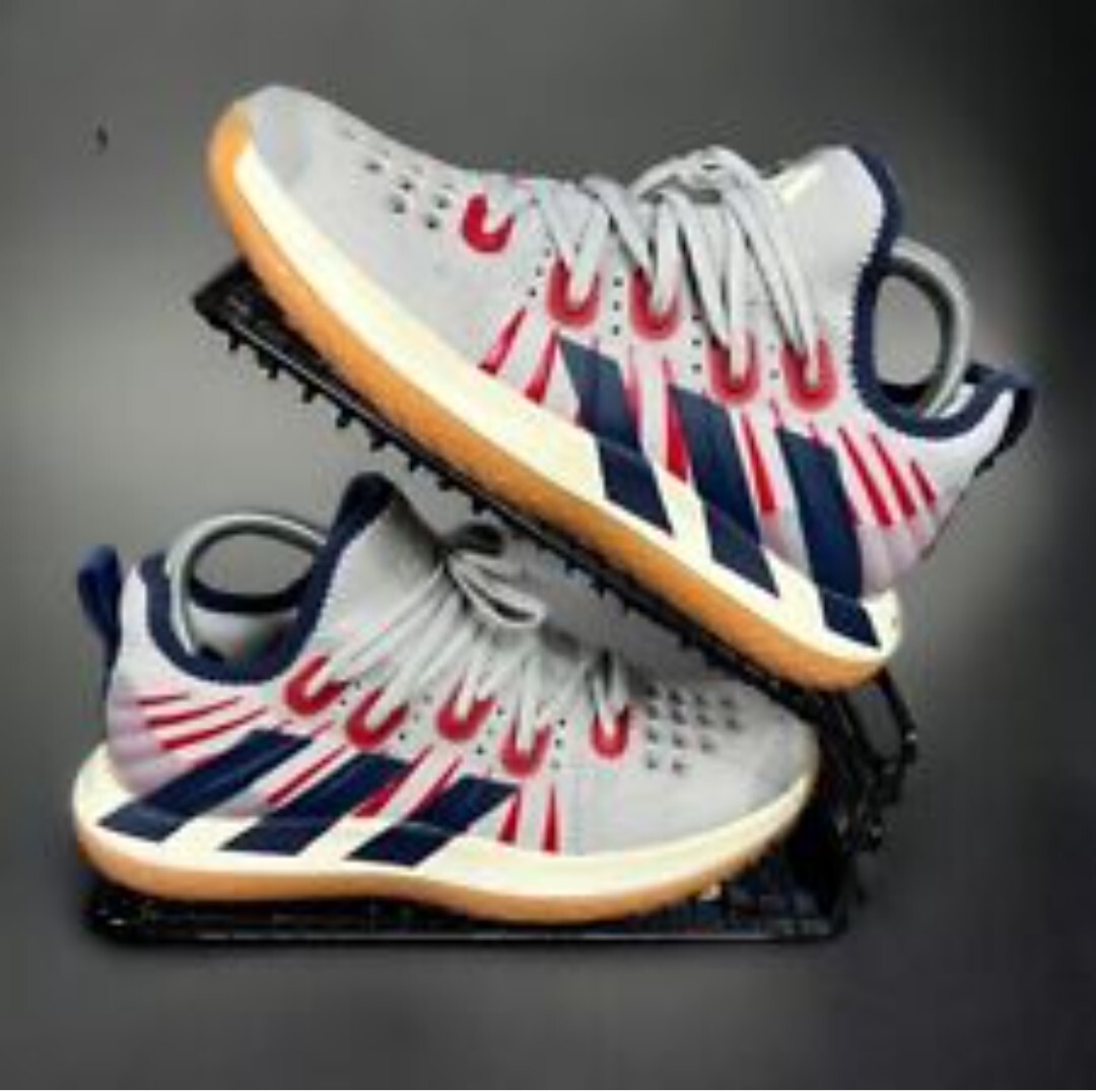 Talla 8- Adidas Stabil Next Gen 2.0 Gris Bajo ¡NUEVO!