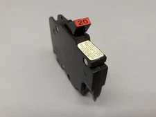 FEDERAL PACIFIC 20 AMP SINGLE POLE BREAKER STAB LOK THIN