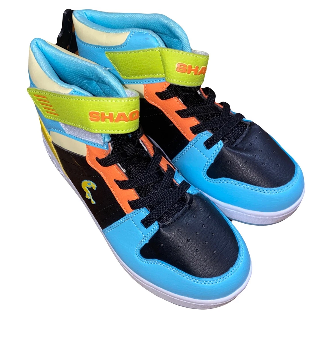 Bright yellow basketball shop shoes