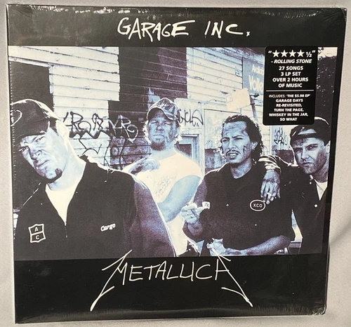 LP METALLICA Garage Inc (3LPs 180g VINYL, 2021) NEW MINT SEALED