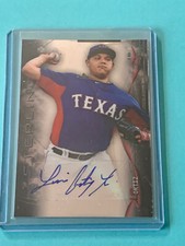 Luis Ortiz 2014 Bowman Sterling Prospect Autograph #BSPA-LO Rangers Rookie BB