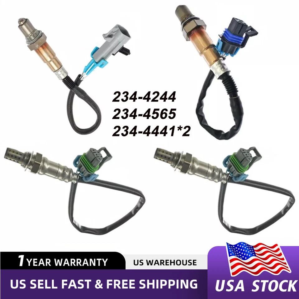 Sensor de oxígeno O2 02 4 piezas para transmisión automática Chevrolet Camaro 2010 2011 2012 3,6 L V6 Foto 3 de 4