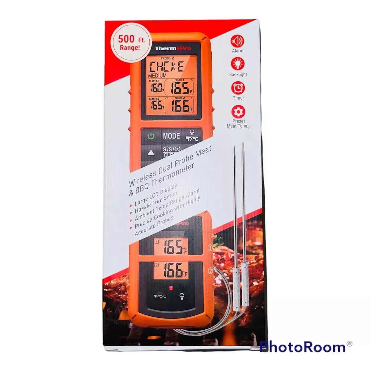 Thermopro tp20 wireless remote digital cooking top food meat thermometer
