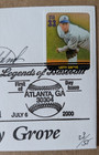 RARE 7-6-00 Lefty Grove #28/55 Wild Horse Cachet  Artist Signed — photo 2