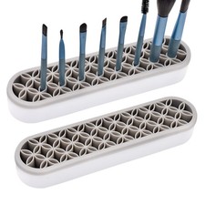 2 PCS Multi-Purpose Cosmetic Storage Box Desktop Organizers Silicone Make Up ...