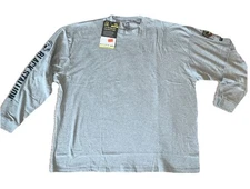NWT Revco Black Stallion FR Welding Long Sleeve T-Shirt TF2510-GY Sz 4XL $59