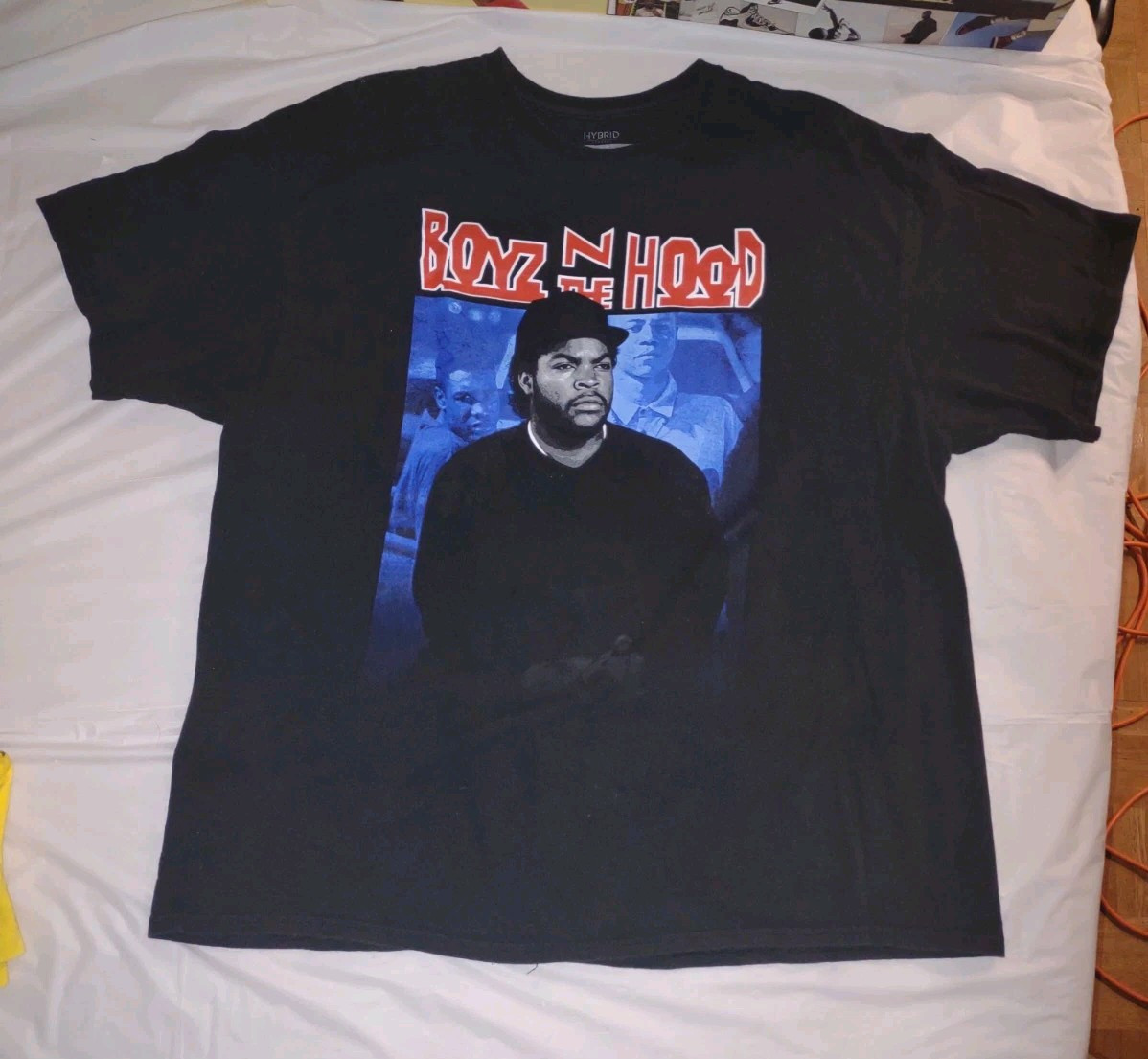 FILA Maglietta Boyz N The Hood 2XL Nera Ice Cube Cuba Gooding Jr 2019 Columbia Pictures