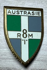 Insigne militaire France pucelle Austrasie 8 RIM