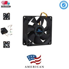 80mm Silent Fan Quiet PC Cooling Fan for Computer Cases, CPU Coolers, Minin...